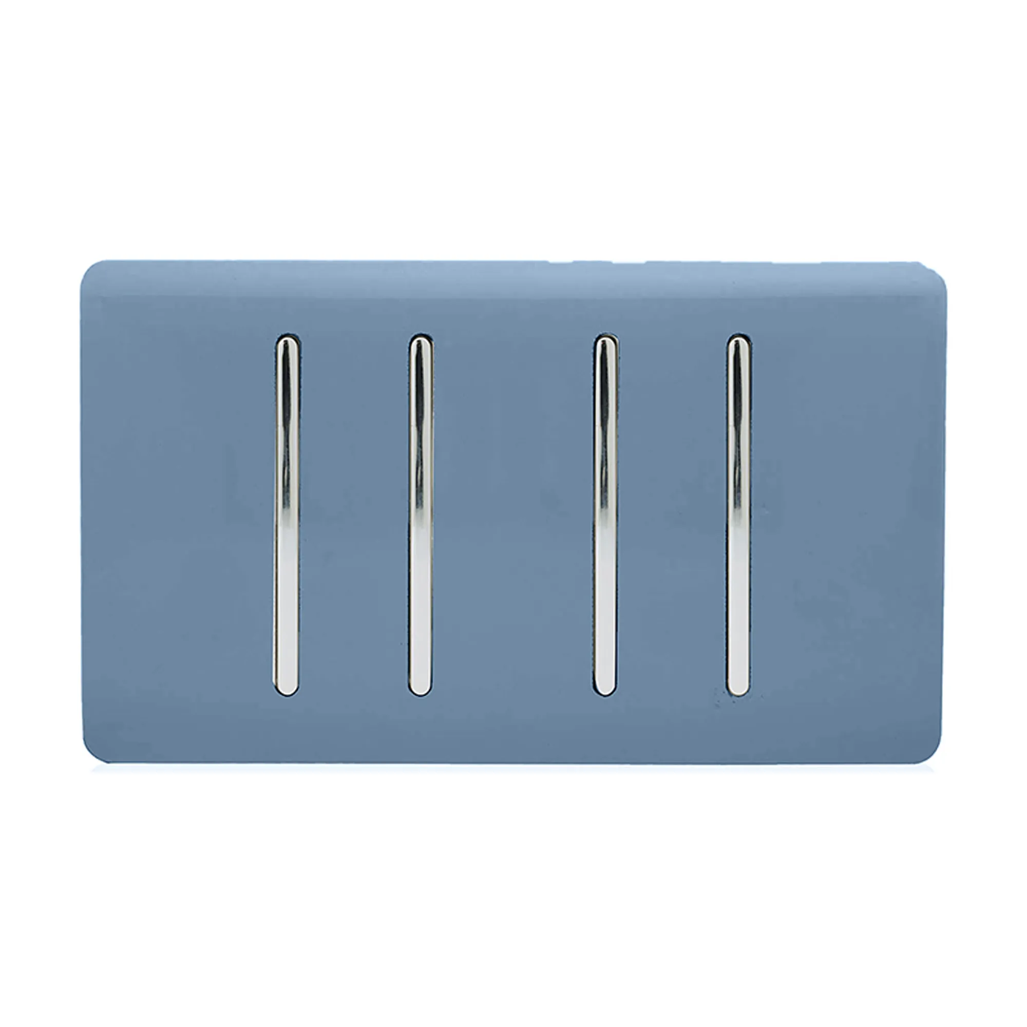 ART-SS44SK  4 Gang 2 Way 10 Amp Rocker Twin Plate Sky